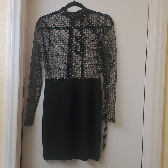 Mesh top bodycon dress - Picture 4 of 4